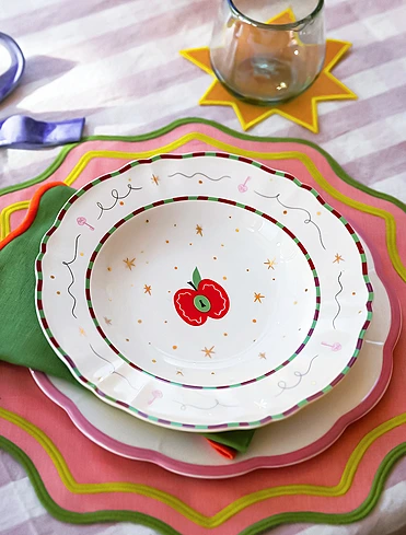 Суповая тарелка Il Frutto Della Passione, 23 см