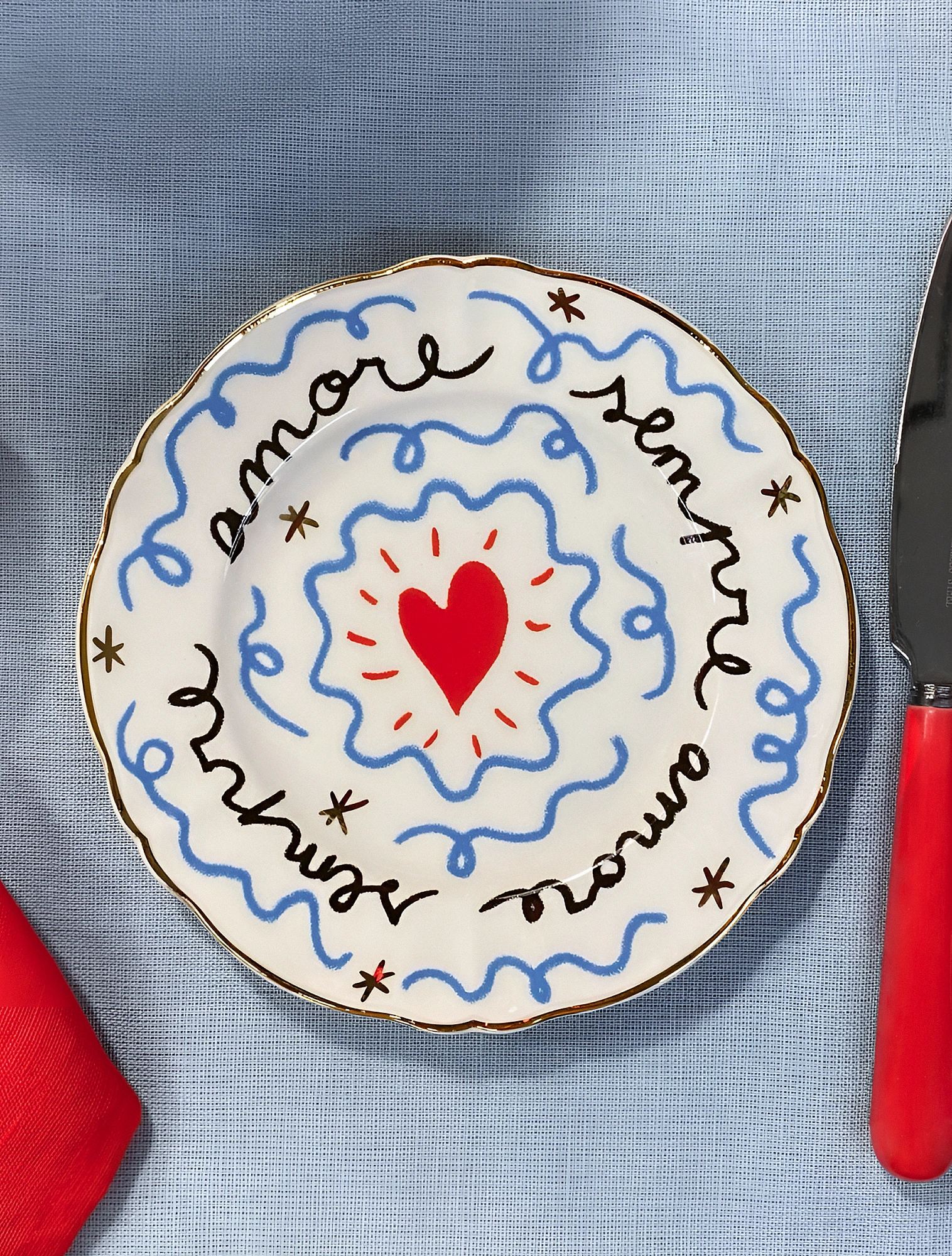 Пирожковая тарелка Il Frutto Della Passione, 16,5 см