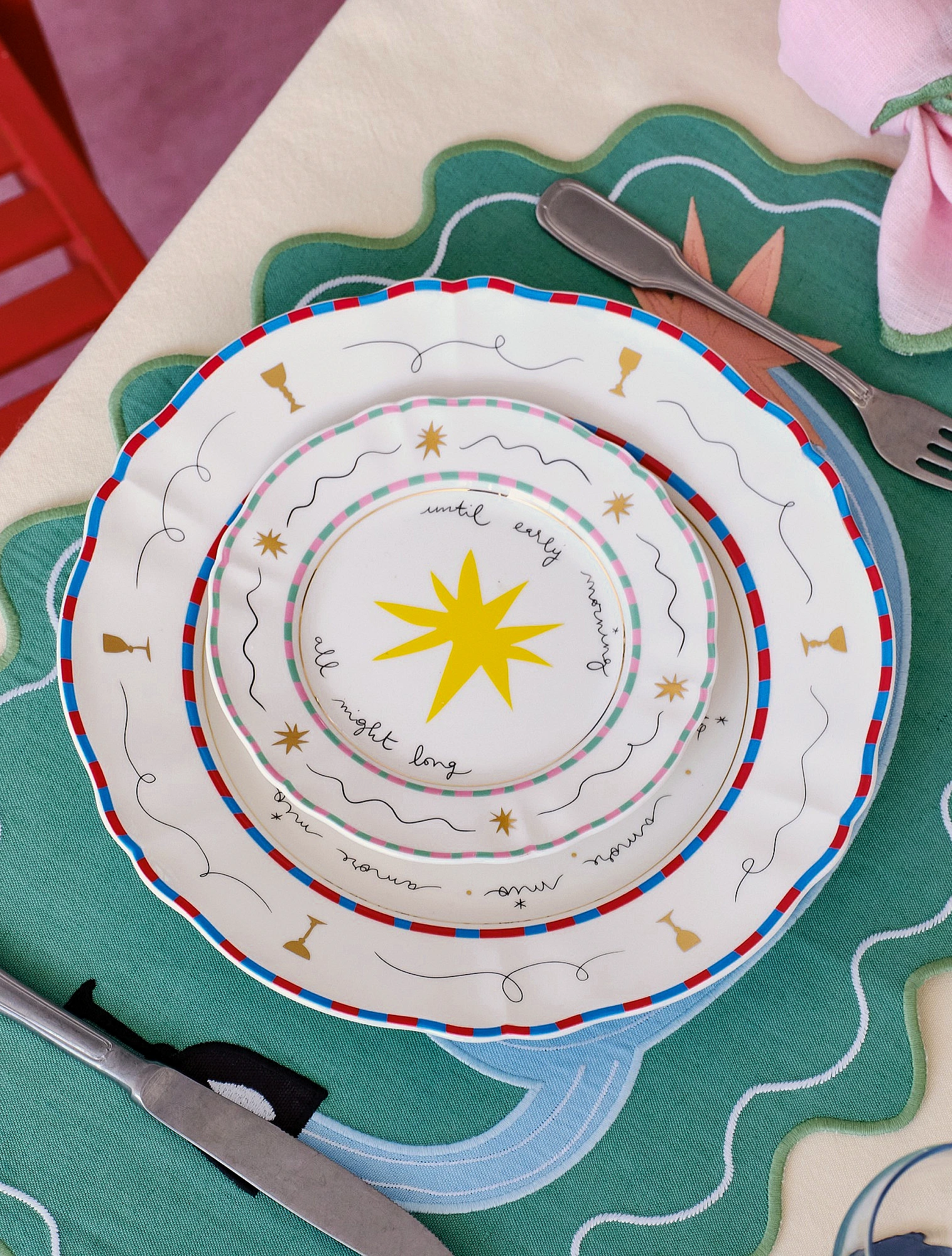 Пирожковая тарелка Il Frutto Della Passione, 16,5 см