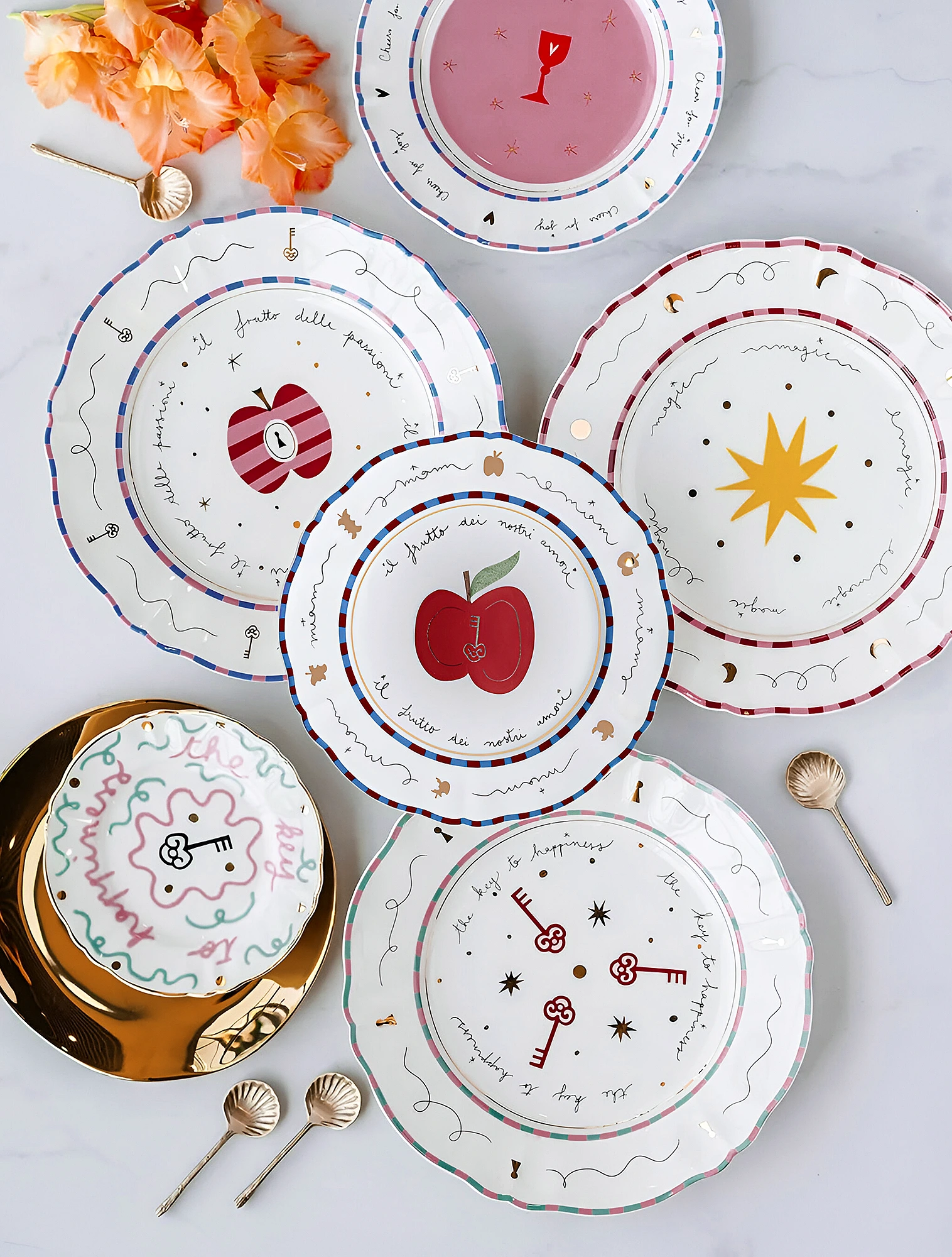 Пирожковая тарелка Il Frutto Della Passione, 16,5 см