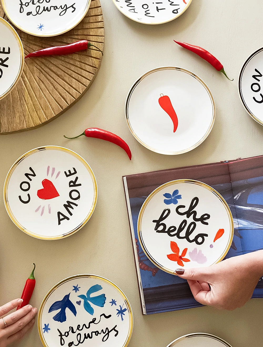 Пирожковая тарелка La Tavola Scomposta, 16,5 см