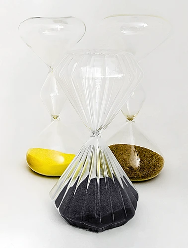 Песочные часы на 30 минут Le Clessidre, 19,5 см
