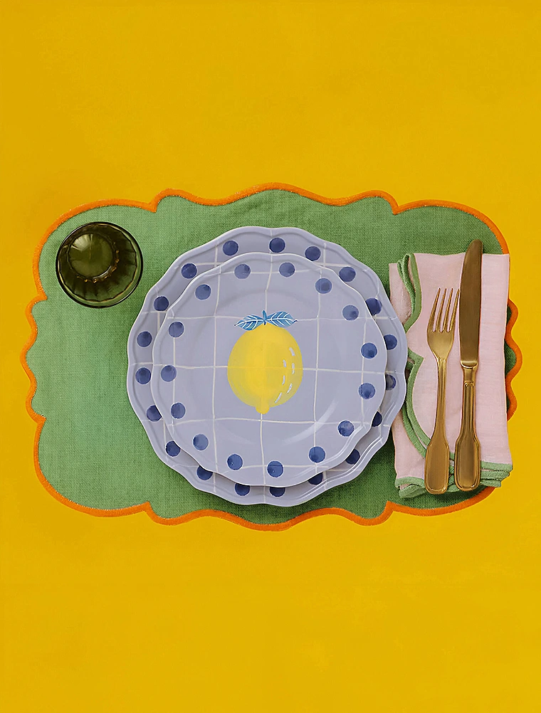 Обеденная тарелка Quadri, 27 см от Bitossi Home