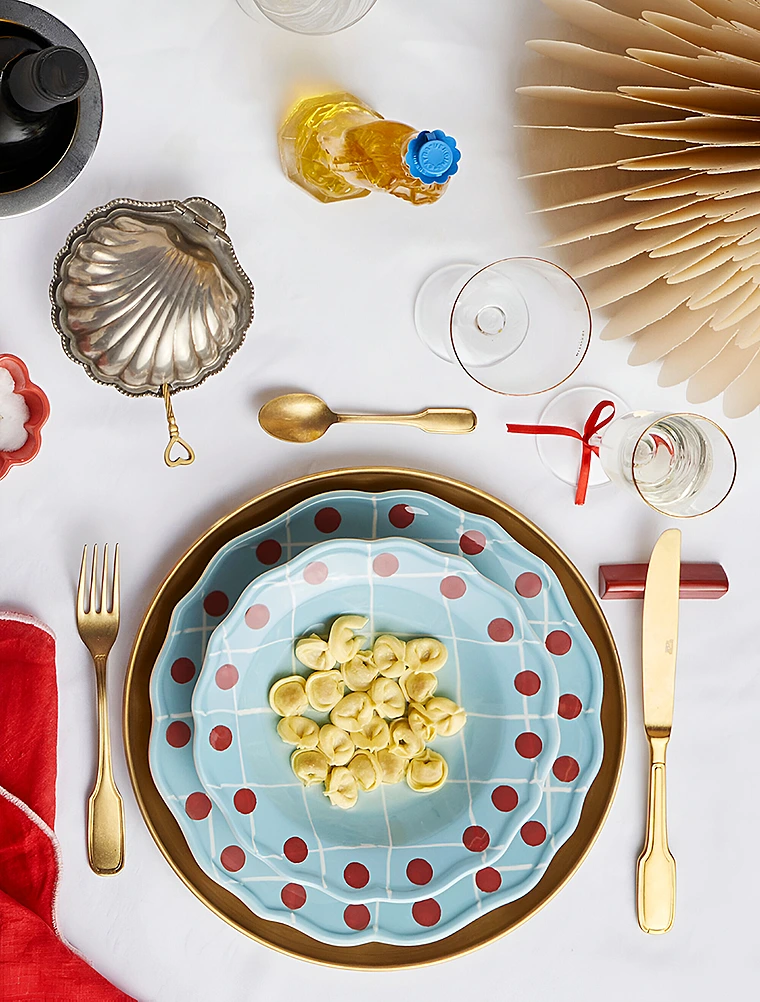 Обеденная тарелка Quadri, 27 см от Bitossi Home