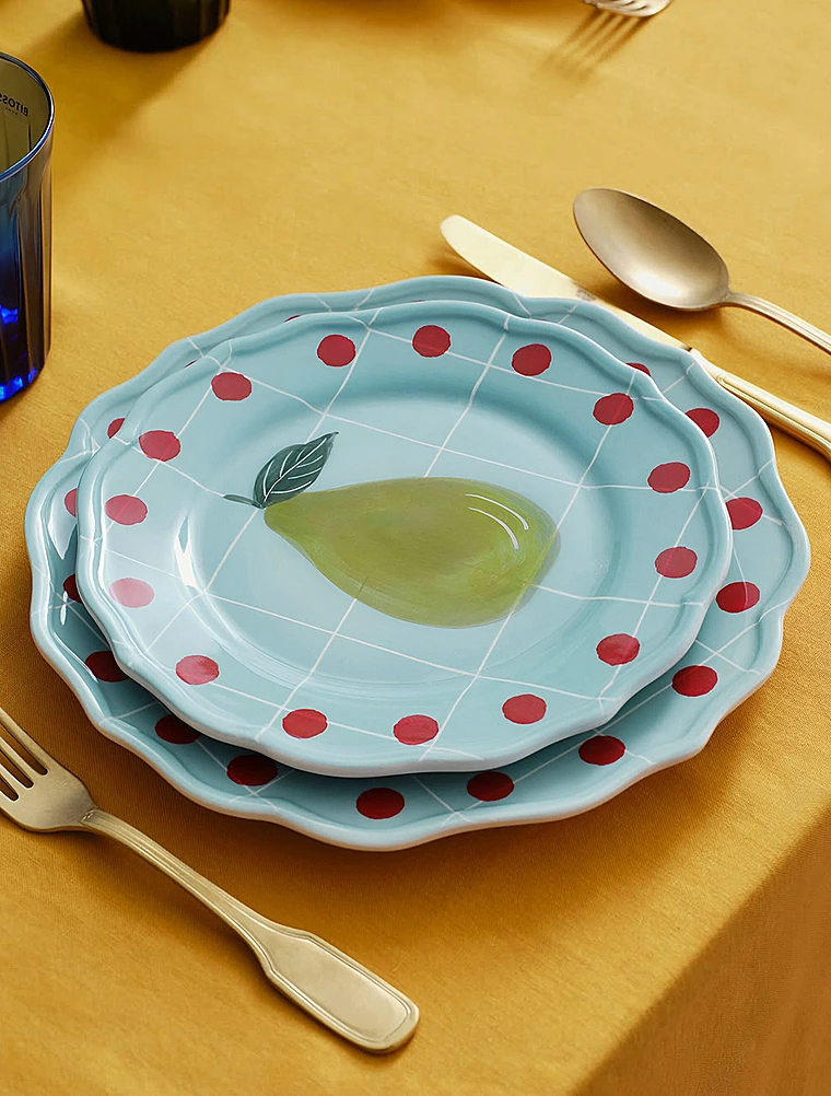 Закусочная тарелка Quadri, 22,5 см от Bitossi Home