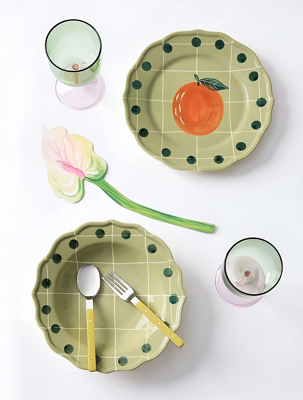 Закусочная тарелка Quadri, 22,5 см