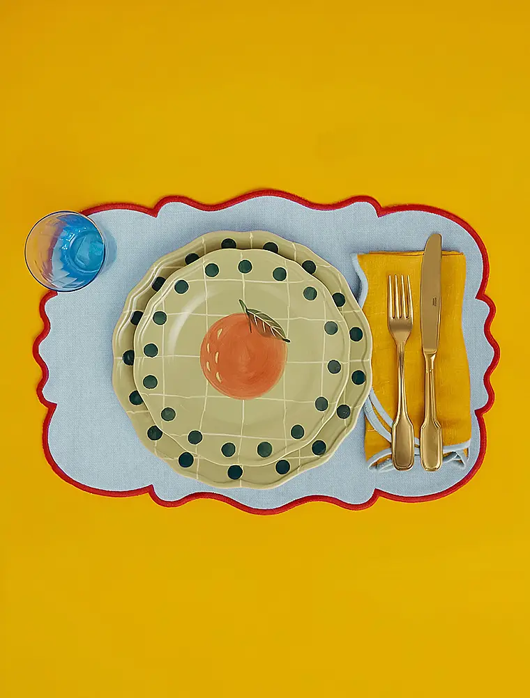 Закусочная тарелка Quadri, 22,5 см от Bitossi Home