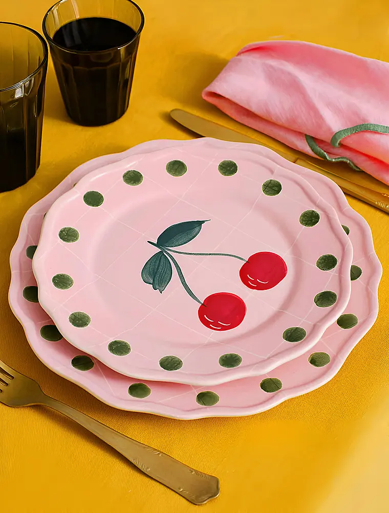 Закусочная тарелка Quadri, 22,5 см от Bitossi Home