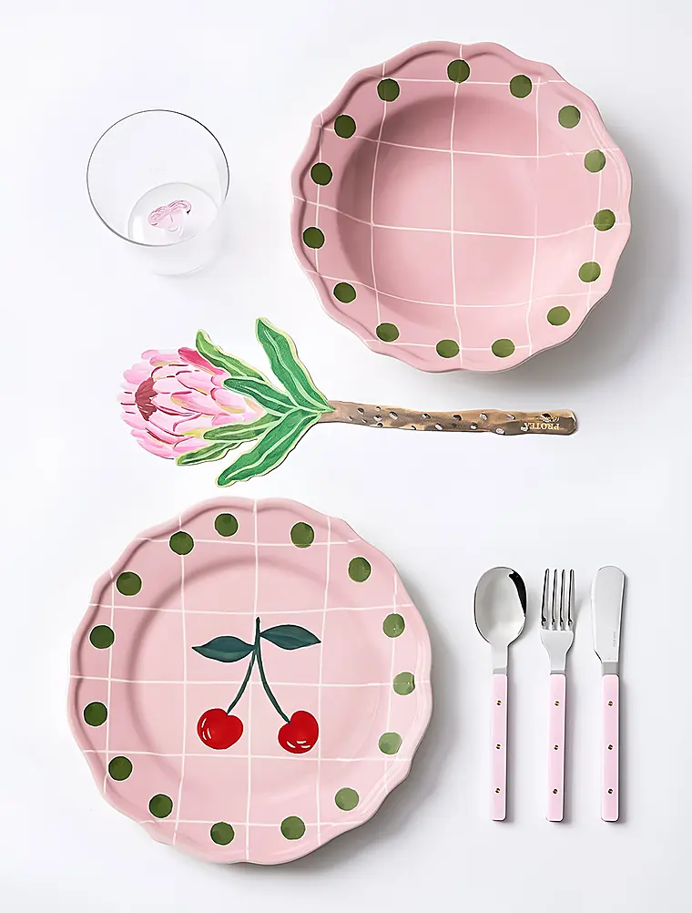 Закусочная тарелка Quadri, 22,5 см от Bitossi Home