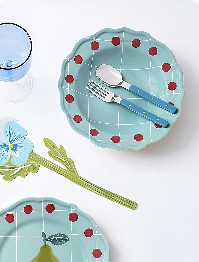 Суповая тарелка Quadri, 23 см от Bitossi Home