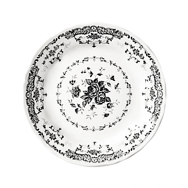 Закусочная тарелка Rose Black, 20,5 см