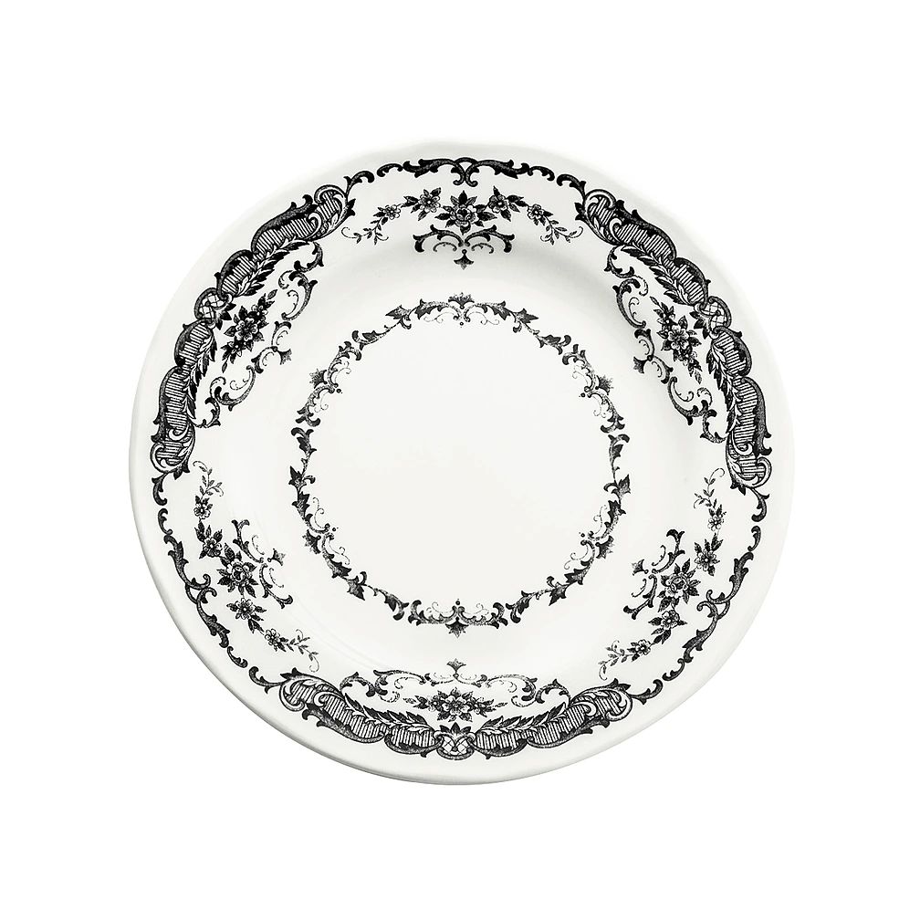 Пирожковая тарелка Rose Black, 15,5 см от Bitossi Home