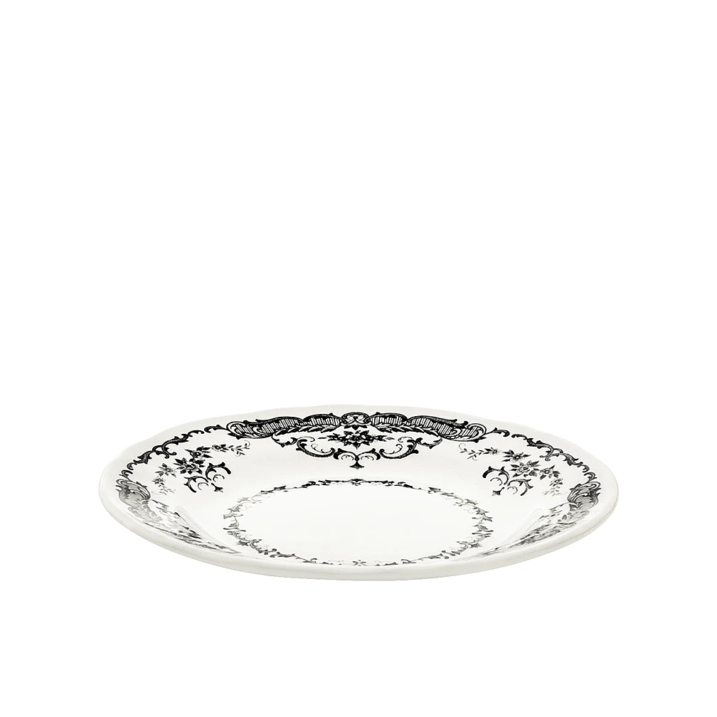 Пирожковая тарелка Rose Black, 15,5 см от Bitossi Home