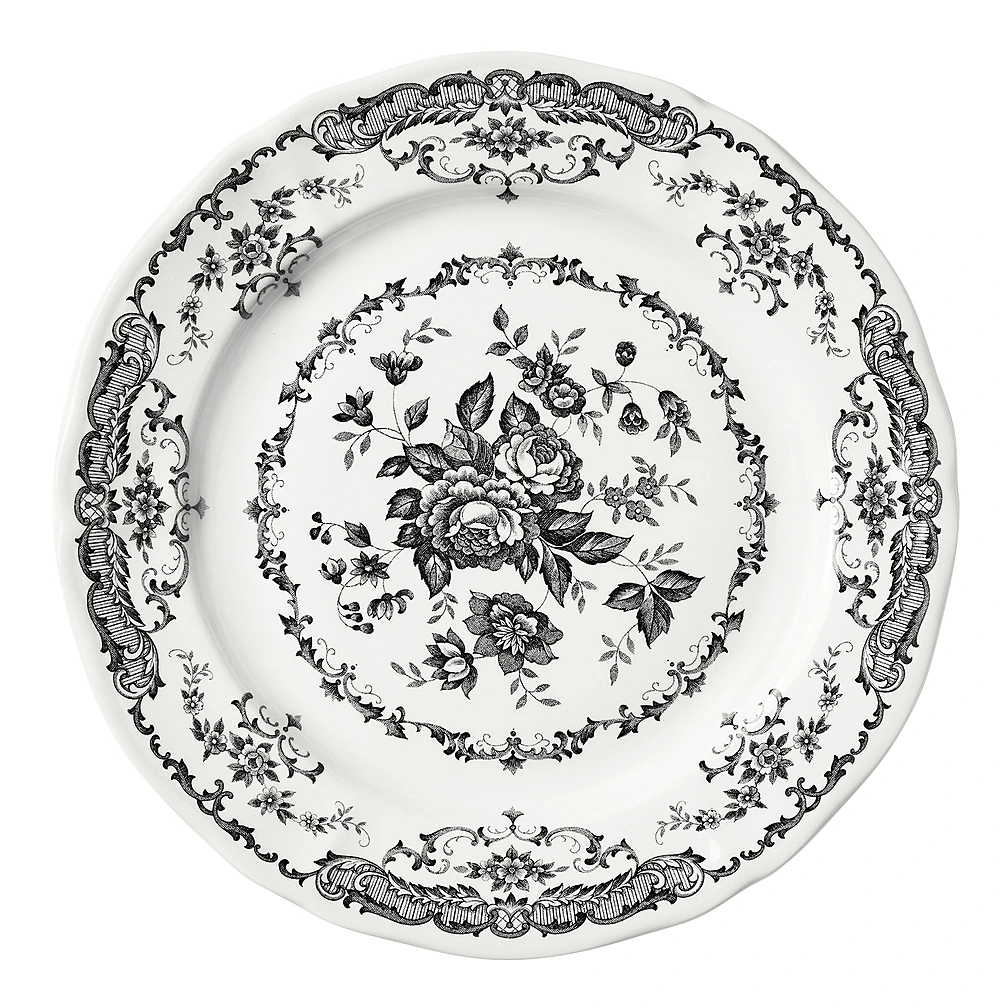 Плоское блюдо Rose Black, 31 см от Bitossi Home