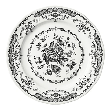 Плоское блюдо Rose Black, 31 см