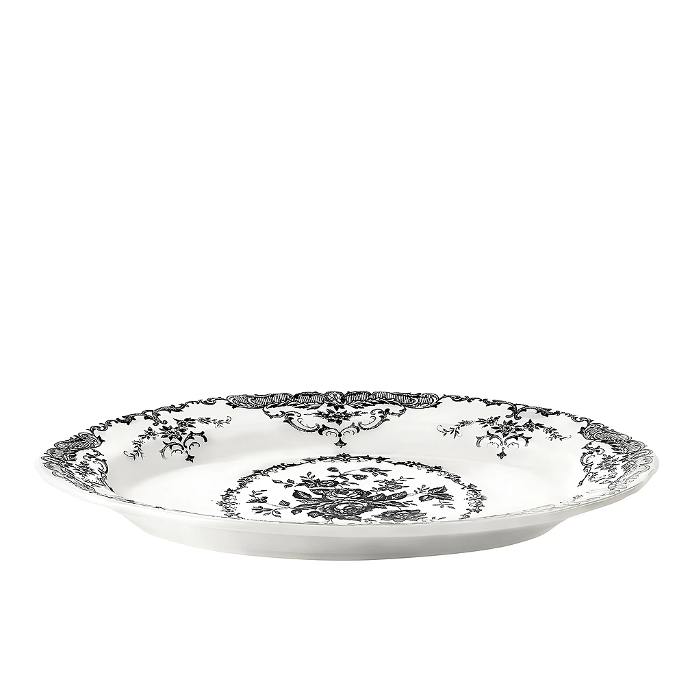 Плоское блюдо Rose Black, 30,5 см от Bitossi Home