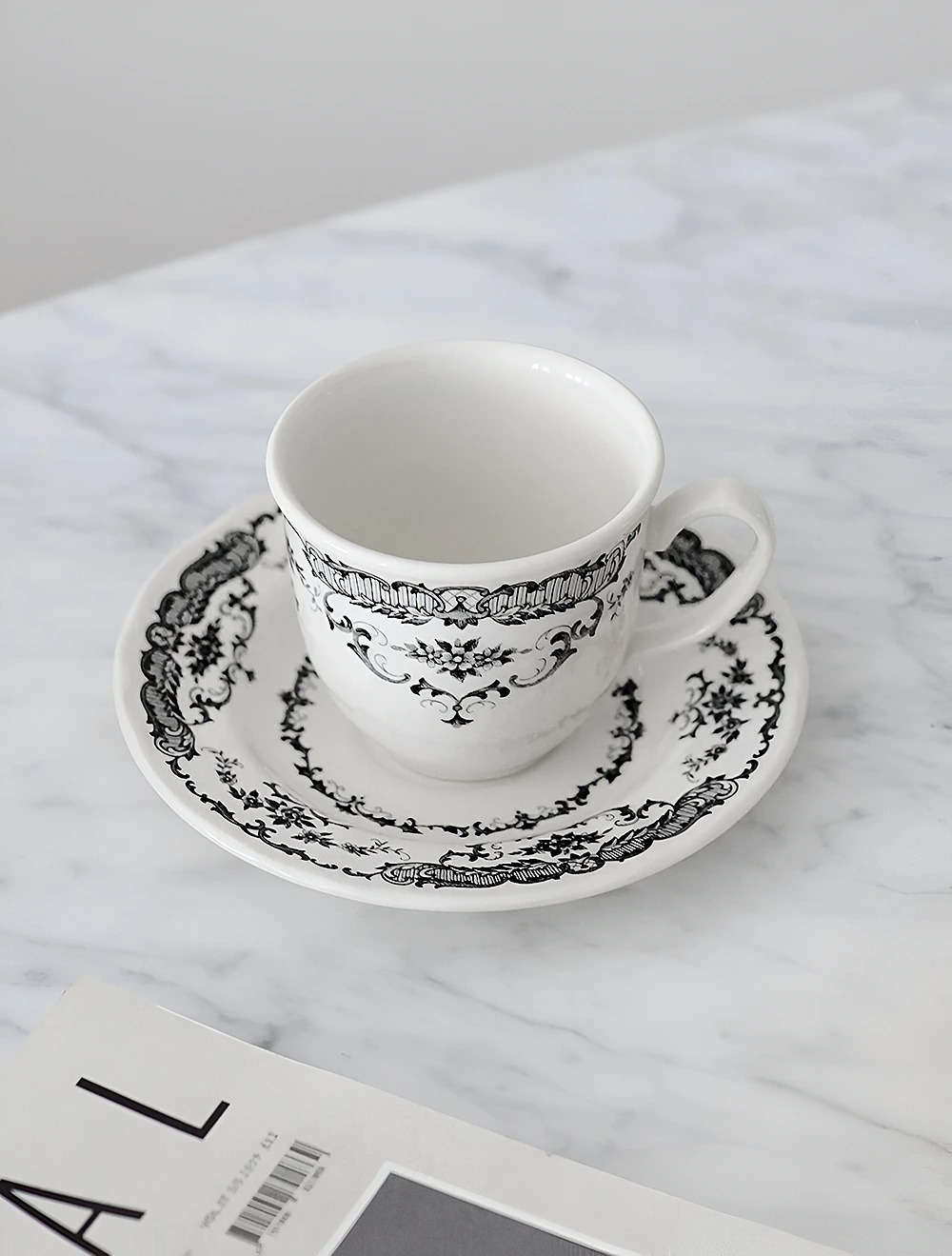 Чайная пара Rose Black, 160 мл