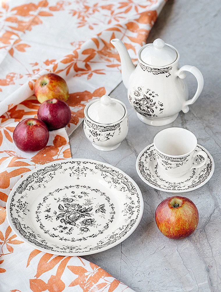 Заварочный чайник Rose Black, 965 мл от Bitossi Home