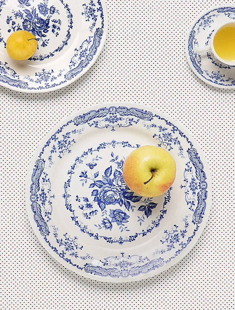 Обеденная тарелка Rose Blue, 26 см от Bitossi Home