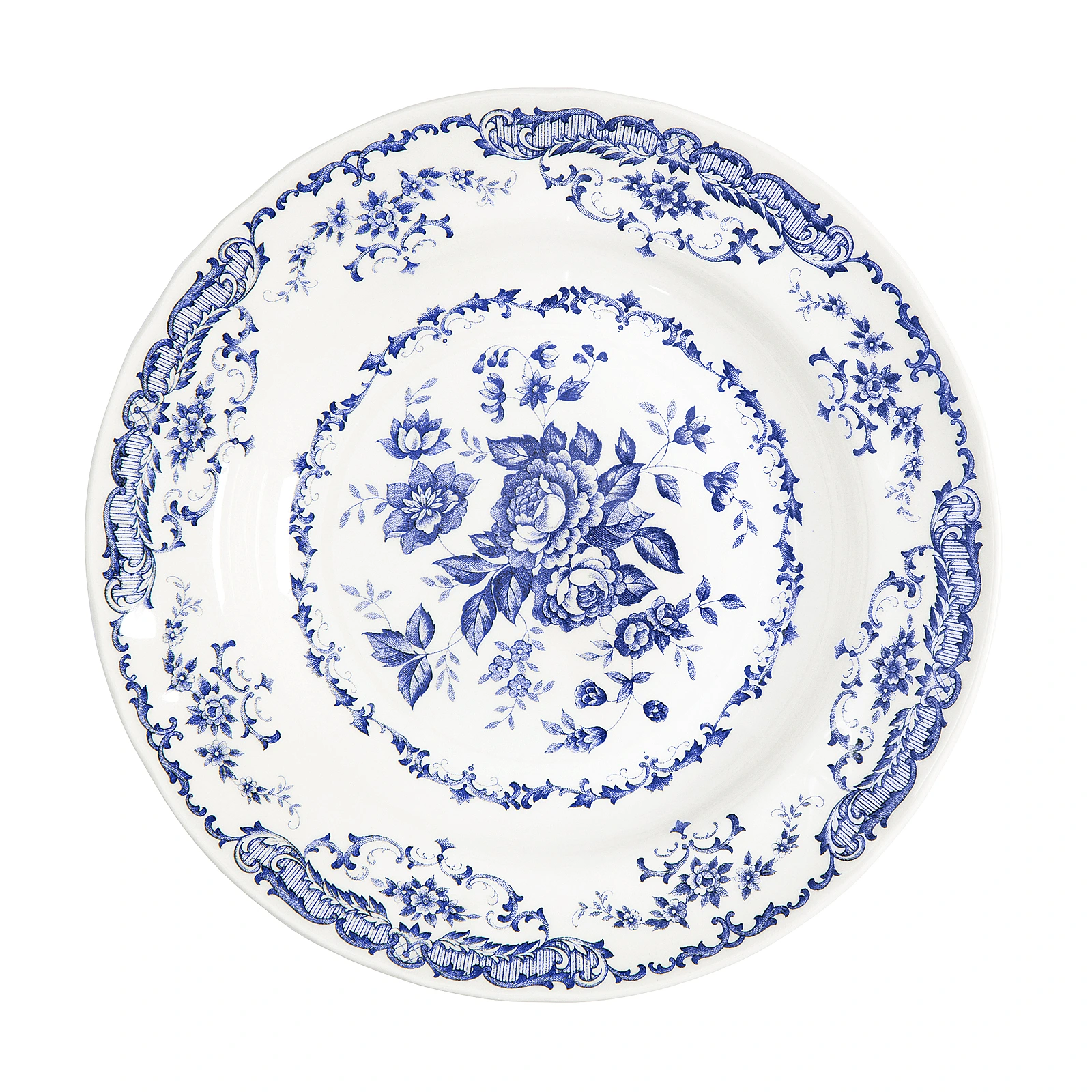 Суповая тарелка Rose Blue, 23,5 см