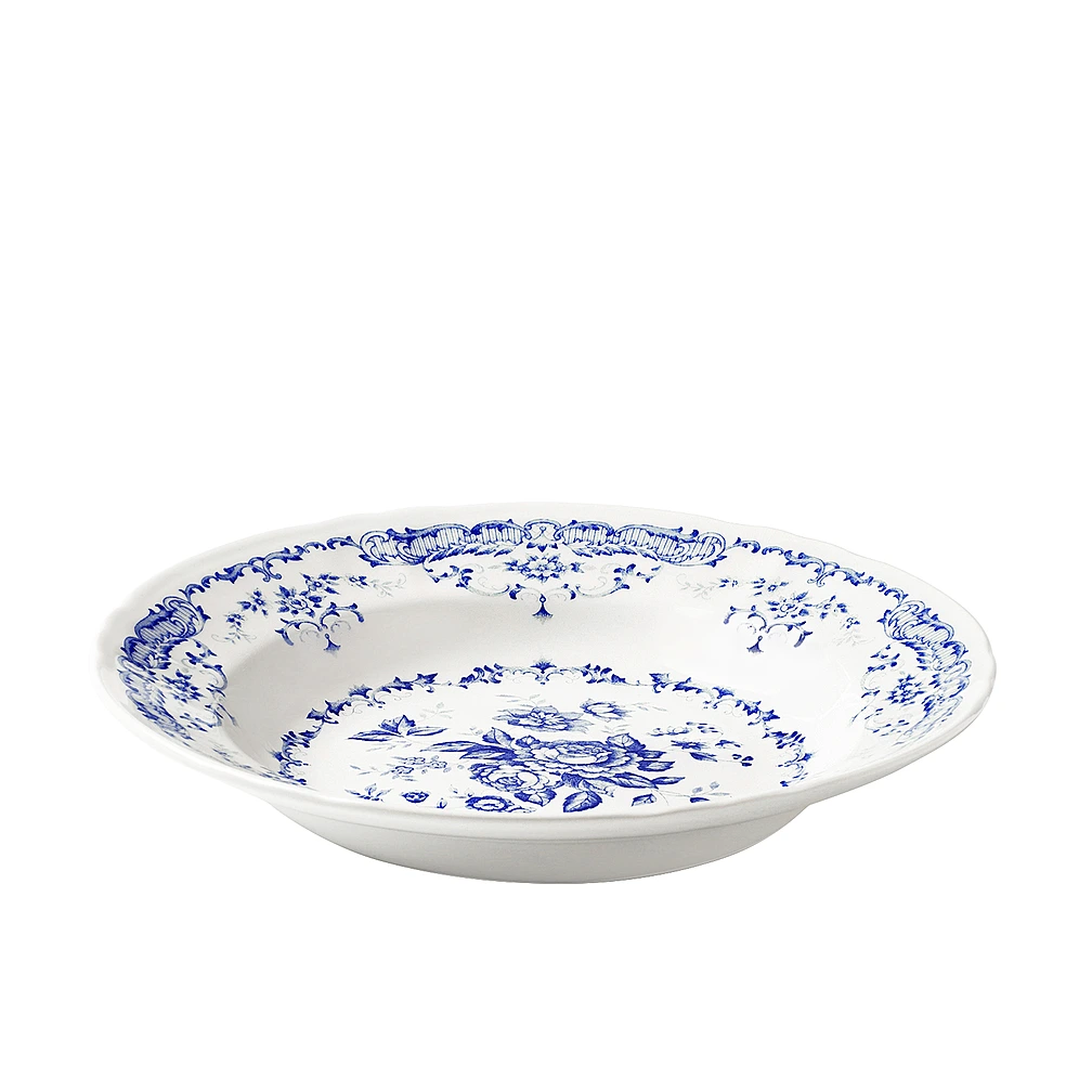 Суповая тарелка Rose Blue, 23,5 см от Bitossi Home