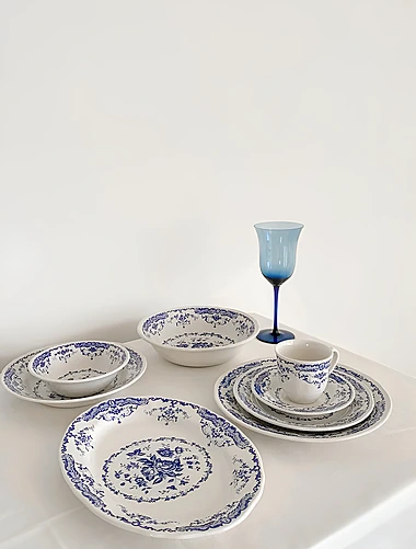 Суповая тарелка Rose Blue, 23,5 см