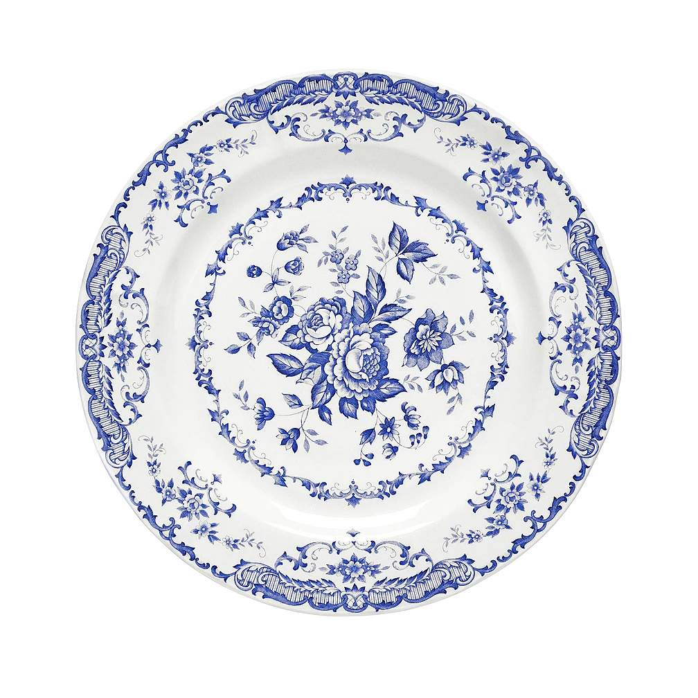 Закусочная тарелка Rose Blue, 20,5 см от Bitossi Home