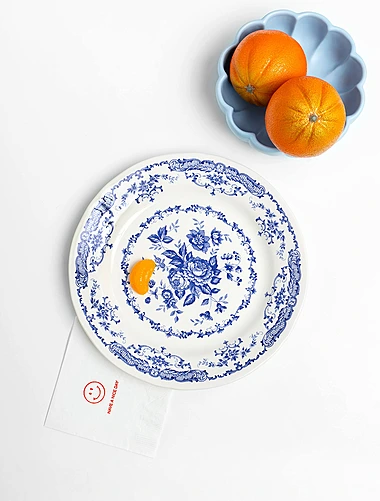 Закусочная тарелка Rose Blue, 20,5 см