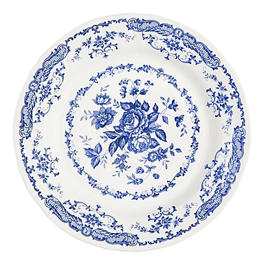 Плоское блюдо Rose Blue, 31 см