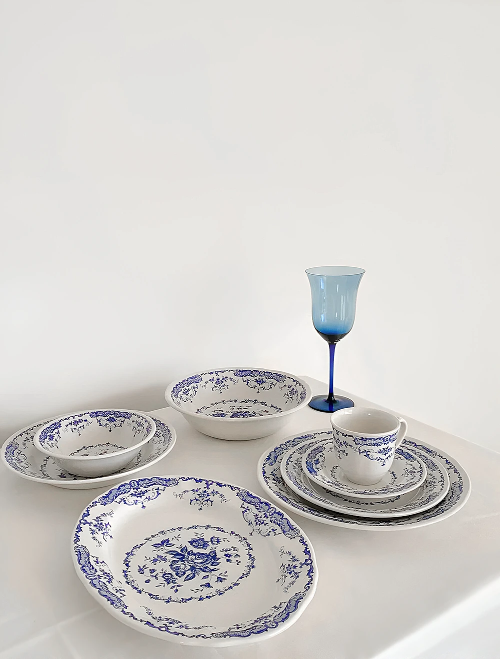 Чайная пара Rose Blue, 160 мл