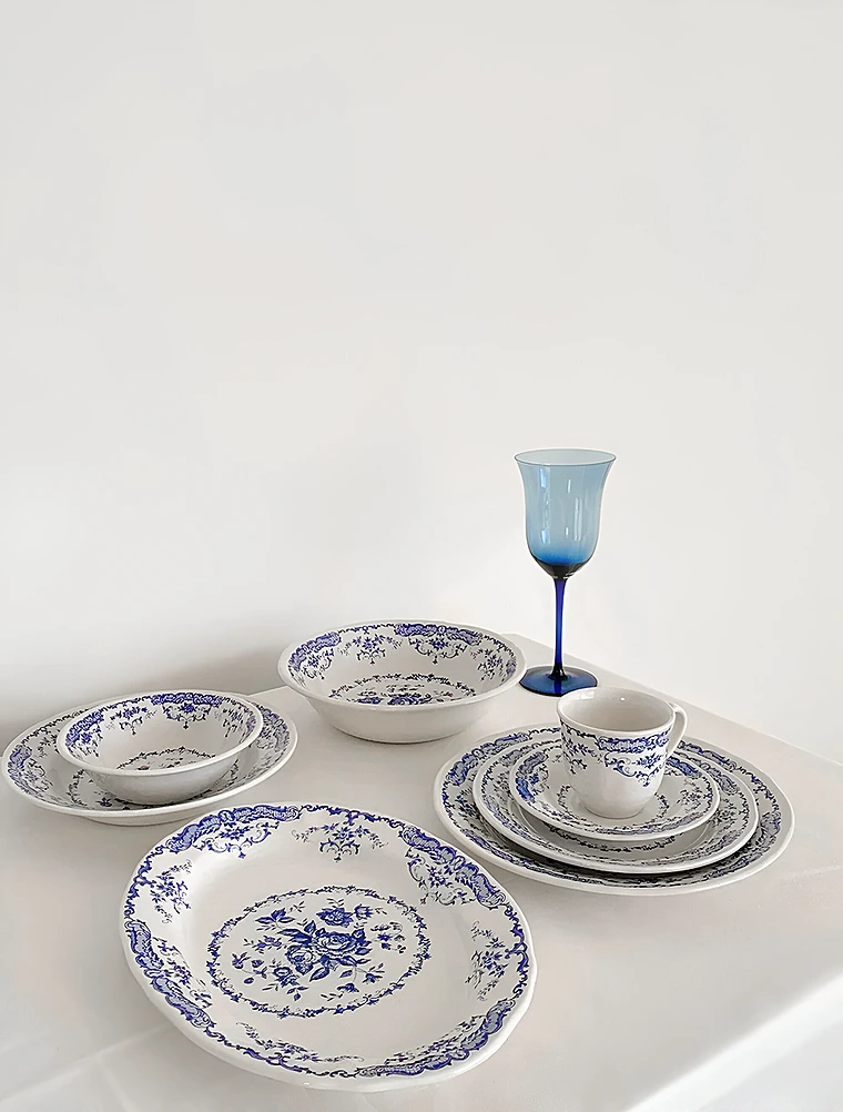 Чайная пара Rose Blue, 160 мл от Bitossi Home