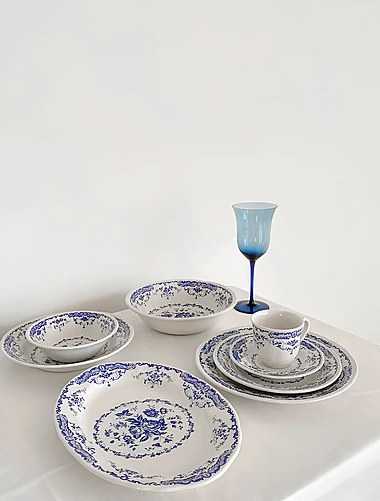 Чайная пара Rose Blue, 160 мл