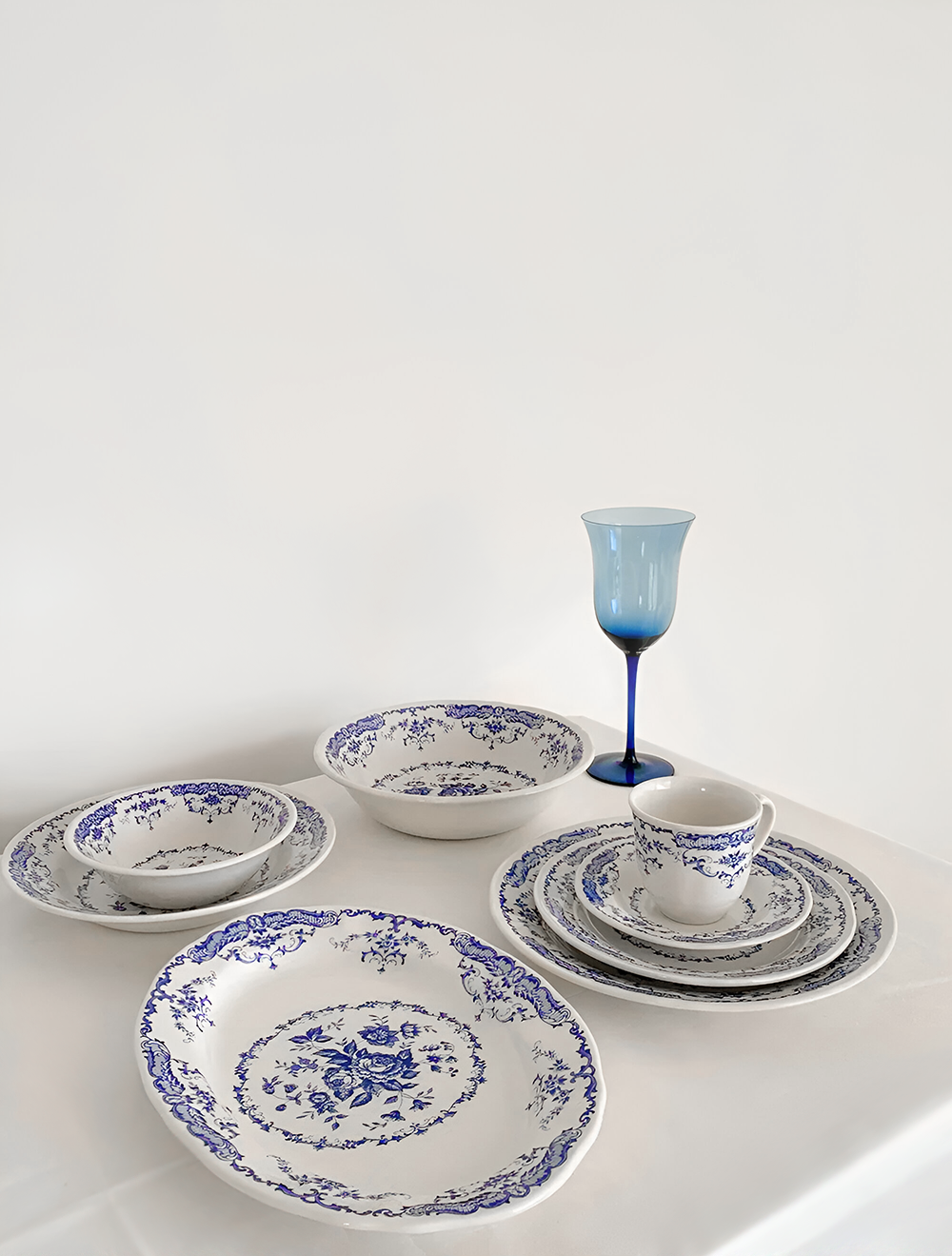 Чайная пара Rose Blue, 160 мл от Bitossi Home