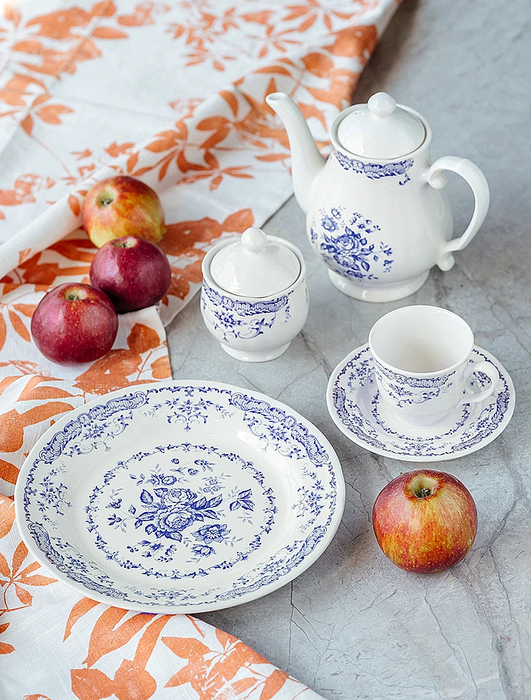 Чайная пара Rose Blue, 160 мл от Bitossi Home