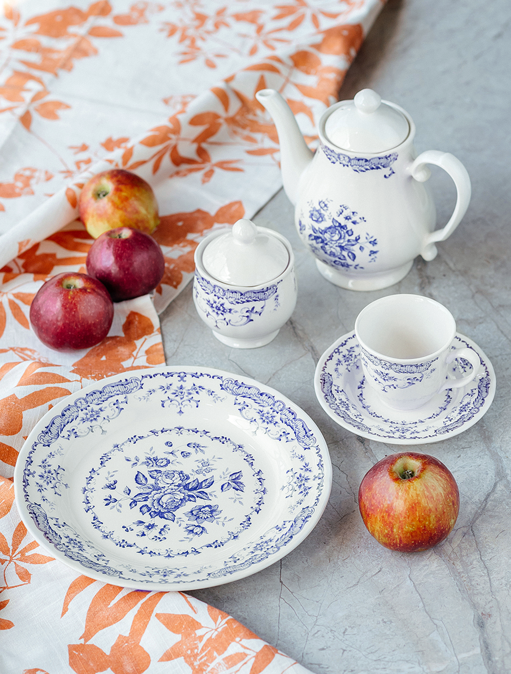 Заварочный чайник Rose Blue, 965 мл от Bitossi Home
