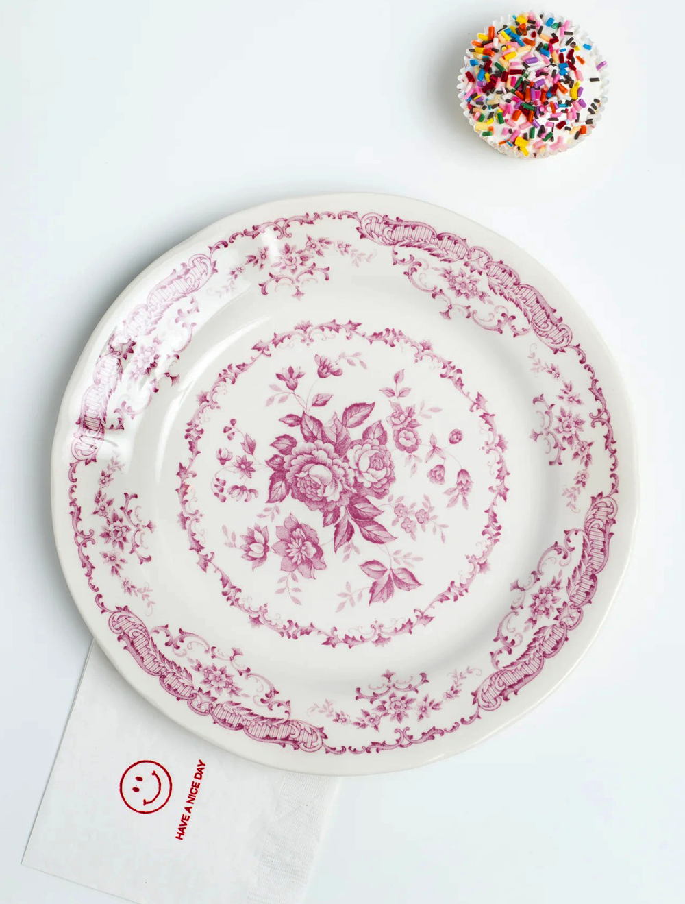 Обеденная тарелка Rose Pink, 26 см от Bitossi Home