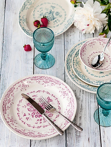 Обеденная тарелка Rose Pink, 26 см