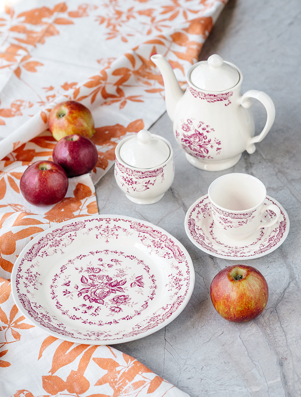 Обеденная тарелка Rose Pink, 26 см от Bitossi Home