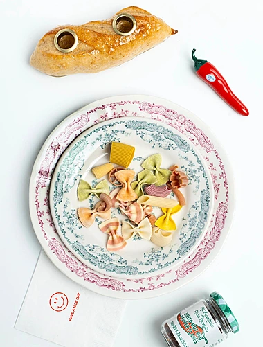 Обеденная тарелка Rose Pink, 26 см