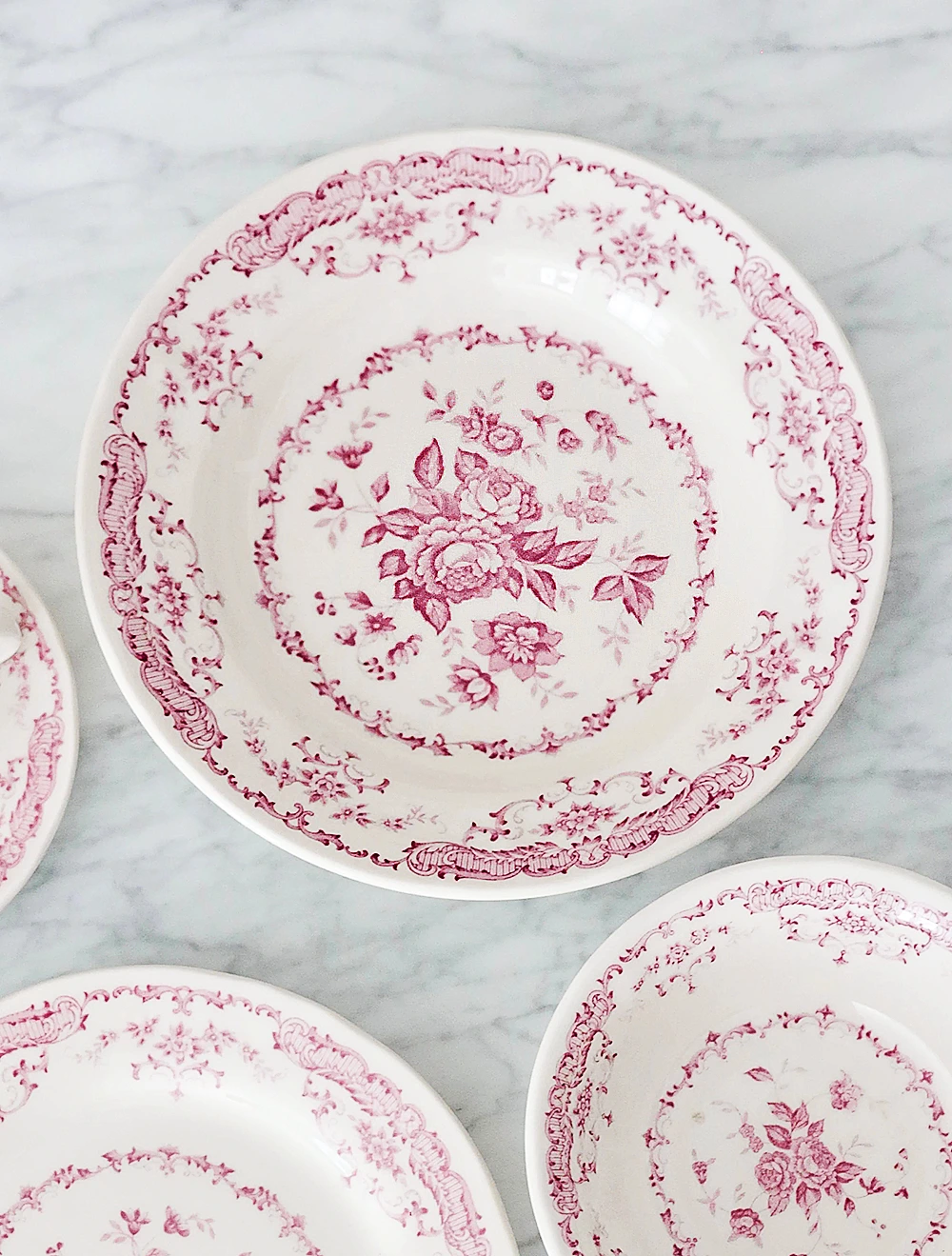 Суповая тарелка Rose Pink, 23,5 см