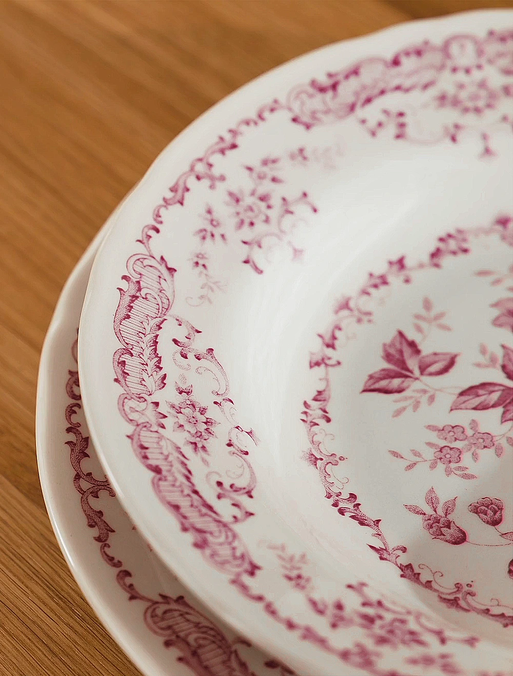 Суповая тарелка Rose Pink, 23,5 см