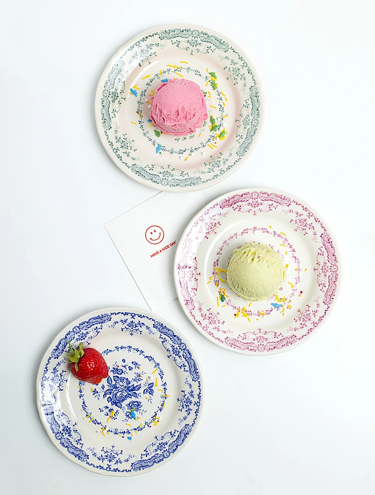 Закусочная тарелка Rose Pink, 20,5 см от Bitossi Home