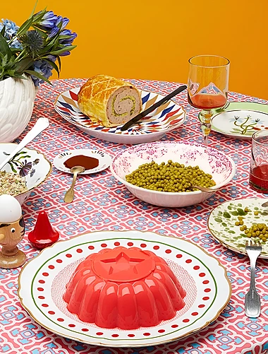 Сервировочный салатник Rose Pink, 23,5 см