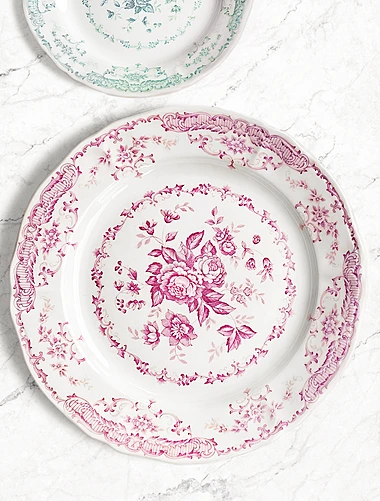 Плоское блюдо Rose Pink, 31 см