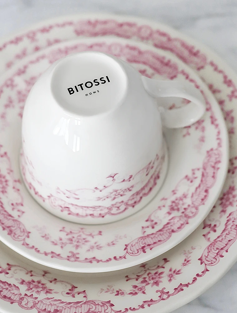 Чайная пара Rose Pink, 160 мл от Bitossi Home