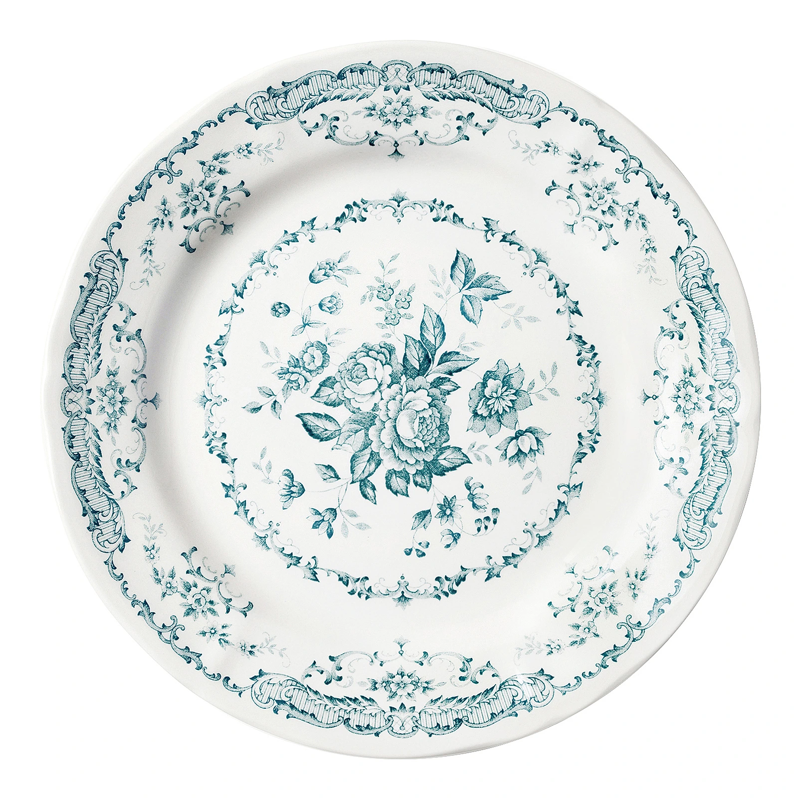 Обеденная тарелка Rose Turquoise, 26 см