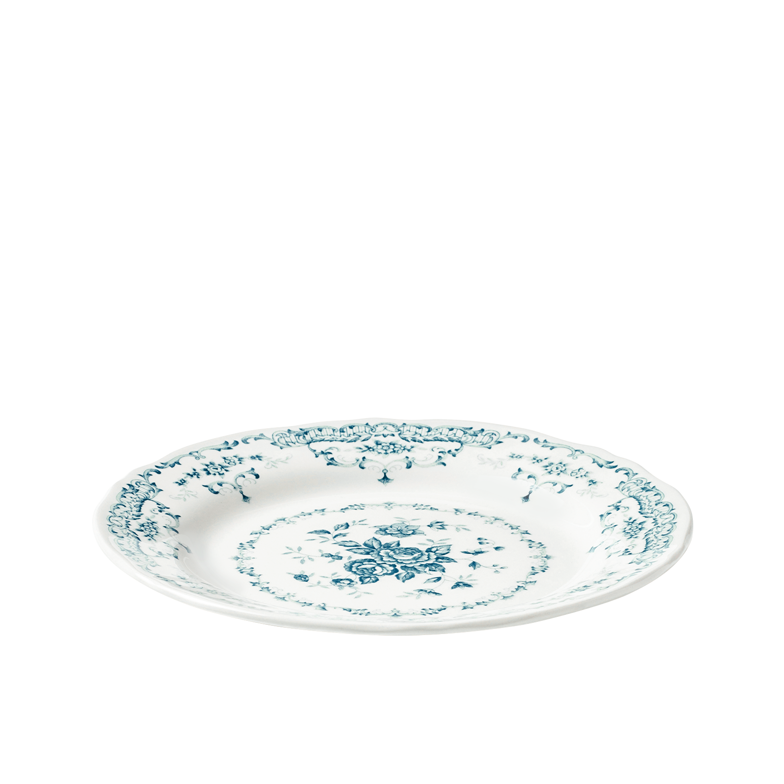 Закусочная тарелка Rose Turquoise, 20,5 см от Bitossi Home