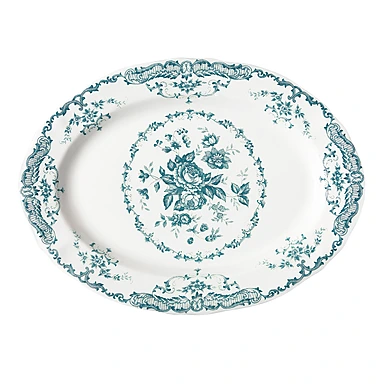 Плоское блюдо Rose Turquoise, 30,5 см