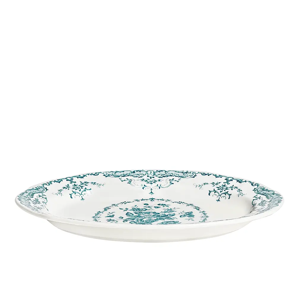 Плоское блюдо Rose Turquoise, 30,5 см от Bitossi Home