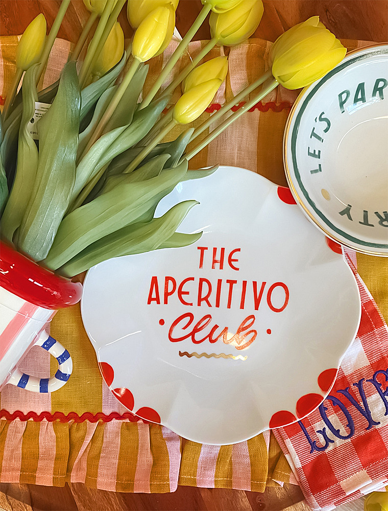 Закусочная тарелка The Club, 22 см от Bitossi Home